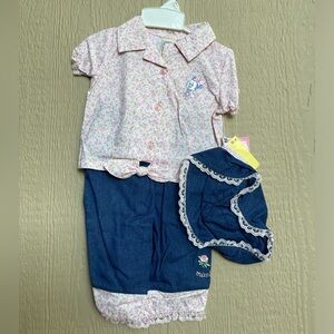Deadstock y2k Minnie Mouse 3 piece set